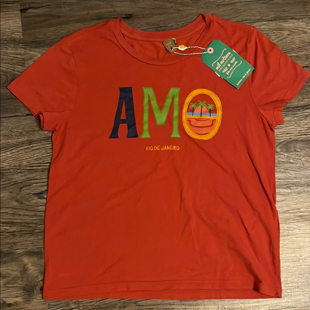 FARM Rio Red AMO Short Sleeve Tee
